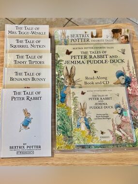 Peter Rabbit & Friends Hardcover Book Set - White